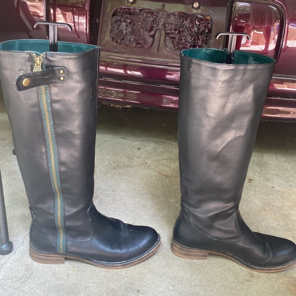 Mia black tall boot size 8 - Picture 2 of 5
